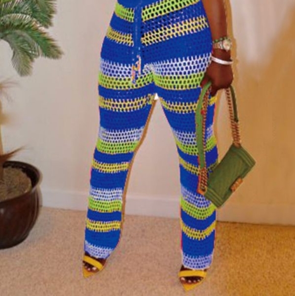 Granny square vintage boho pants - Picture 8 of 8